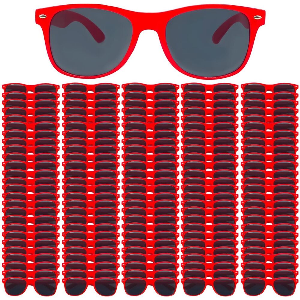 2401 Black Sunglasses Bulk for Adult Cheap Retro Glasses Wedding Birthday